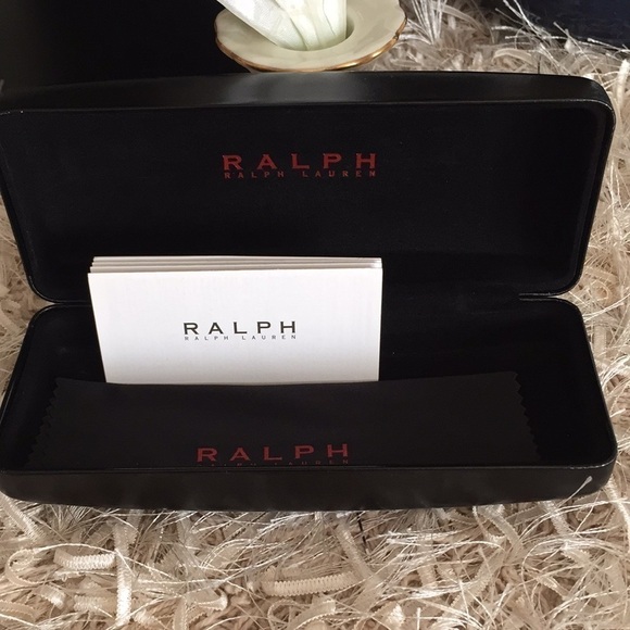 Ralph Lauren Black Eyeglass Case - Picture 2 of 7